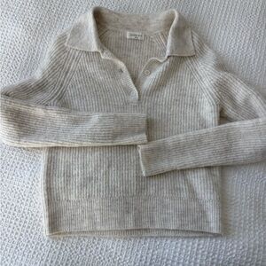 Warm gray sweater XS